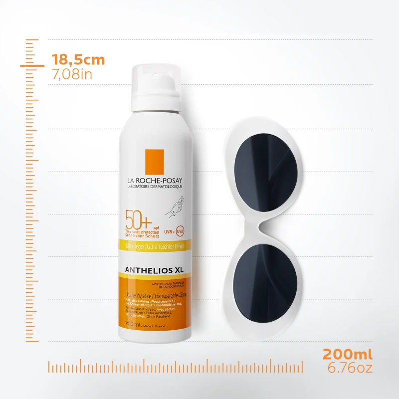 LA ROCHE-POSAY La Roche Posay Anthelios XL SPF 50+ Bruma Invisible Ultra Ligera 5 LA ROCHE-POSAY La Roche Posay Anthelios XL SPF 50+ Bruma Invisible Ultra Ligera - Imagen 5
