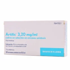 Bausch & Lomb Artific 3,20 Mg/ml Colirio En Solución En Envases Unidosis