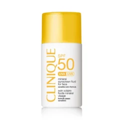 Clinique Protector Solar Mineral Fluido SPF 50 Para El Rostro