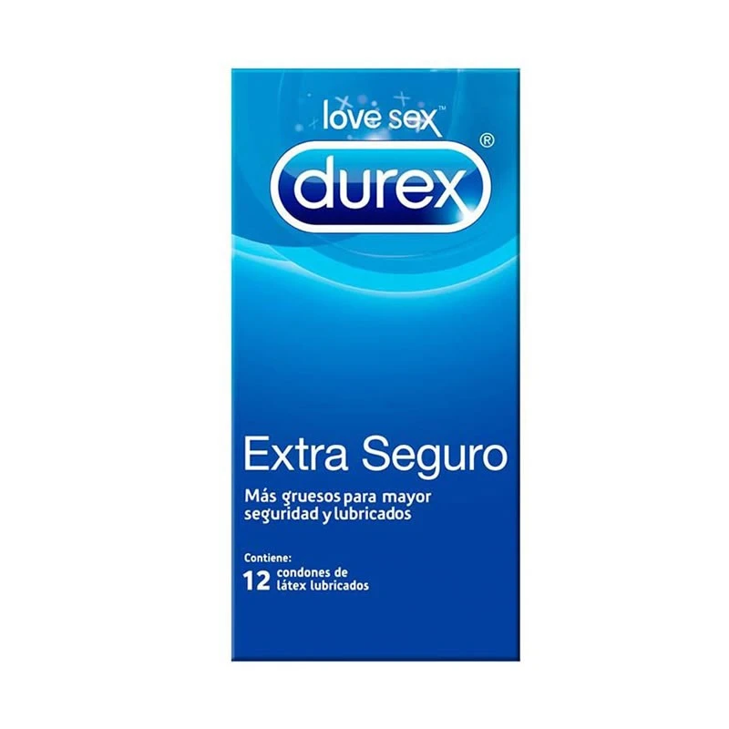 Durex Preservativos Extra Seguro 1 Durex Preservativos Extra Seguro