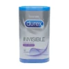 Durex Preservativos Invisible Extra Lubricado