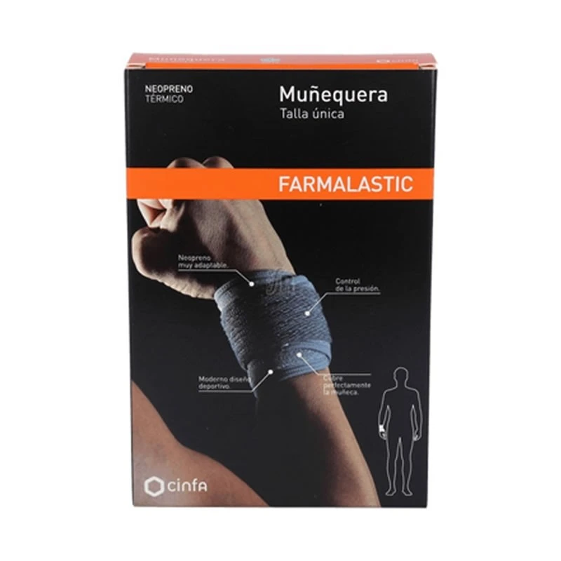 Farmalastic Muñequera Metacarpiana Neopreno 1 Farmalastic Muñequera Metacarpiana Neopreno