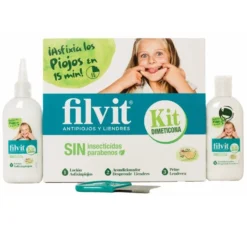 Filvit Kit Sin Insecticidas Loción Afixiapiojos Y Acondicionador