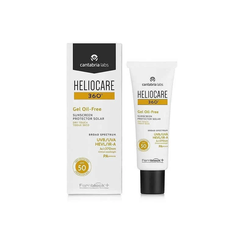 Heliocare 360 ⁰ Gel Oil - Free SPF 50 + Regalo Heliocare 360º Advanced Gel SPF50 100ml 1 Heliocare 360 ⁰ Gel Oil - Free SPF 50 + Regalo Heliocare 360º Advanced Gel SPF50 100ml