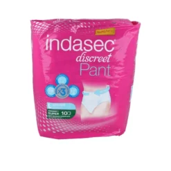 Indasec Pant Super Absorbente Incontinencia Orina Dia Anatomico