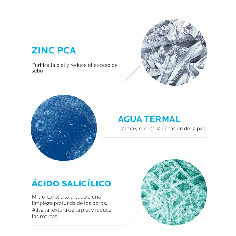 LA ROCHE-POSAY La Roche Posay Effaclar Gel Purificante Micro-Exfoliante 7 LA ROCHE-POSAY La Roche Posay Effaclar Gel Purificante Micro-Exfoliante - Imagen 7