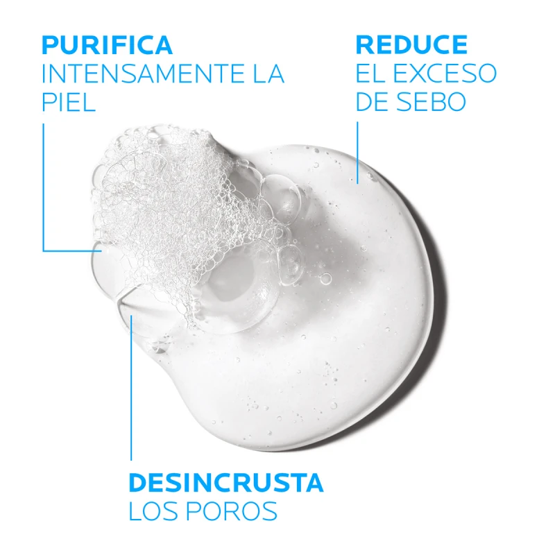 LA ROCHE-POSAY La Roche Posay Effaclar Gel Purificante Micro-Exfoliante 8 LA ROCHE-POSAY La Roche Posay Effaclar Gel Purificante Micro-Exfoliante - Imagen 8