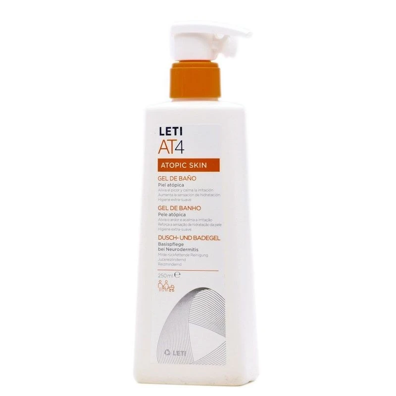 Leti AT4 Gel De Baño Dermograso 1 Leti AT4 Gel De Baño Dermograso