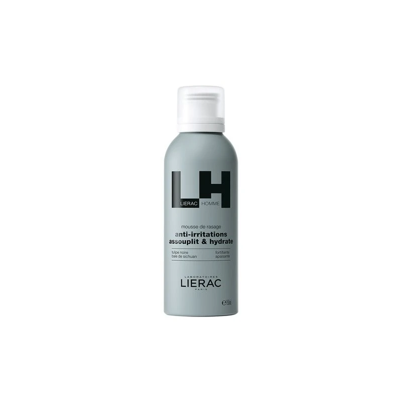 Lierac Homme Espuma De Afeitado Hidratante Protectora 1 Lierac Homme Espuma De Afeitado Hidratante Protectora