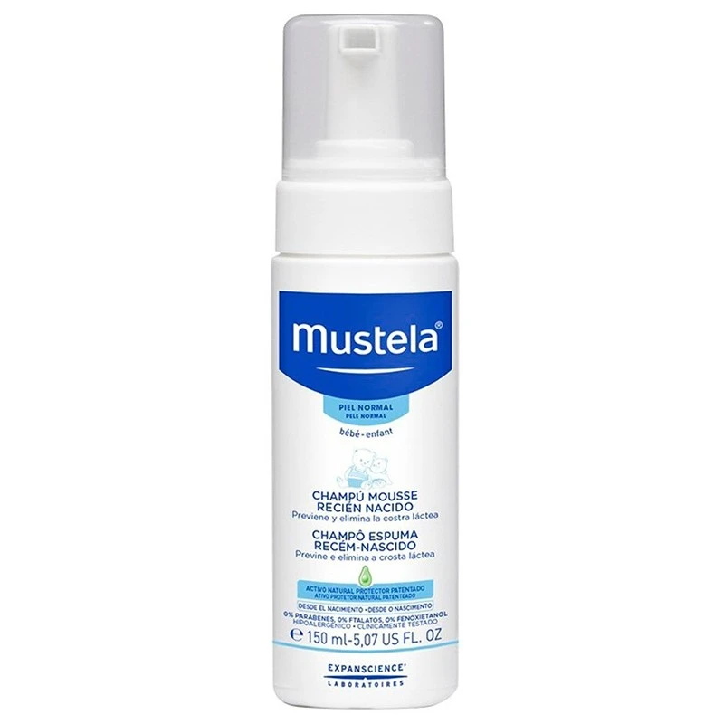 Mustela Champú Mousse Recién Nacido 1 Mustela Champú Mousse Recién Nacido