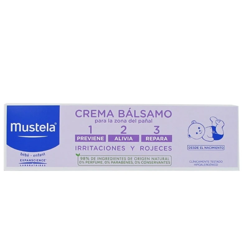 Pack Mustela Crema Bálsamo Para La Zona Del Pañal 2 Pack Mustela Crema Bálsamo Para La Zona Del Pañal - Imagen 2