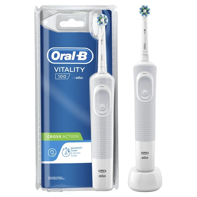Oral B Oral-B Vitality 100 Cross Action Cepillo Dental Eléctrico 1 Oral B Oral-B Vitality 100 Cross Action Cepillo Dental Eléctrico