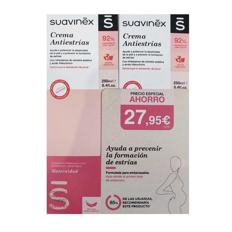 Pack Suavinex Antiestrías 1 Pack Suavinex Antiestrías
