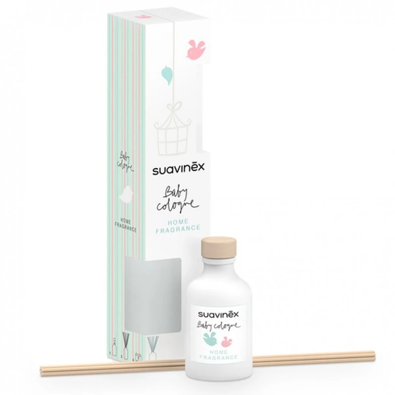 Suavinex Baby Cologne Home Fragance 50 Ml + 8 Sticks 1 Suavinex Baby Cologne Home Fragance 50 Ml + 8 Sticks