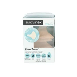 Suavinex Tetina Silicona Anticólico Flujo Lento +0M 2 Unidades