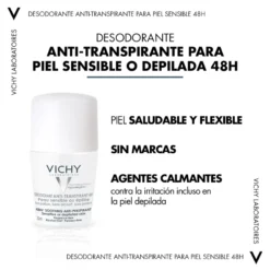 Vichy Desodorante Roll On 24H Sin Sales Sin Aluminio Piel Sensible -Farmacia Quinta Legregranada Ventas vichy desodorante roll on 24h sin sales sin aluminio 4